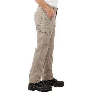 Pánská móda Carhartt Carhartt Rugged Flex Ripstop Cargo kalhoty šedé barvy