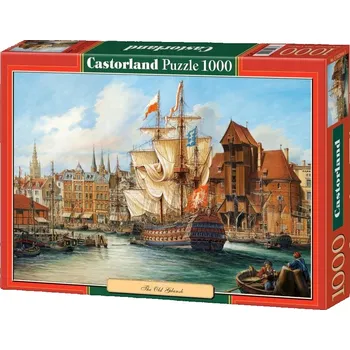 Puzzle Castorland 1000dílné Puzzle Gdaňsk dříve 1000dílné Puzzle