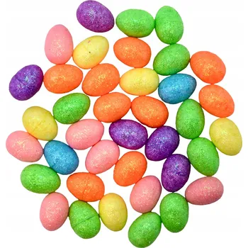 Velikonoční dekorace Velikonoční vajíčka Aliga vícebarevná 40 ks