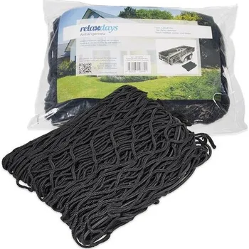 Příslušenství pro GPS Síť na náklad Relaxdays, elastická, pro přívěs za auto, ochrana střešního nosiče, 3 x 2 metry,