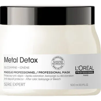 Vlasová regenerace L'OREAL SERIE EXPERT METAL DETOX MASKA NA VLASY 500ml