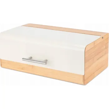 chlebník Elitehoff Bambusová krabička na chléb, nádoba na chléb E-6075