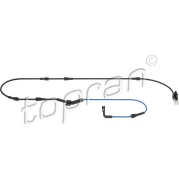 Brzdový systém Výstražný kontakt, opotřebení obložení TOPRAN 602 011