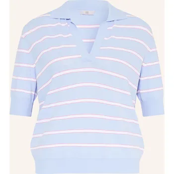 Dámská košile Riani Dámské Pletené Polo Tričko, tmavě modrá / bílá, 48
