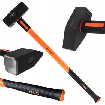 Kladivo Zednické kladivo NEO TOOLS 6 kg se sklolaminátovou násadou