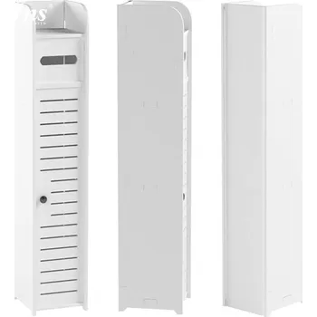 Komoda SZAFKA LAZIENKOWA BIALA STOJÍCÍ SLOUPEK 80 CM PAPÍR NA PAPÍR KOMODA