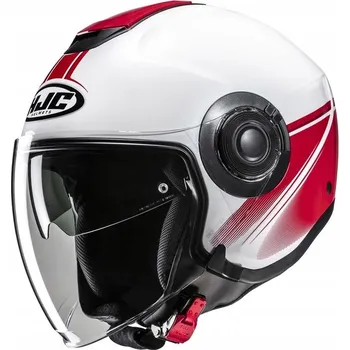 Helma na motorku Motocyklová přilba HJC I40N VISION Motocyklová přilba HJC I40N VISION WHITE/RED