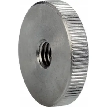 Matice M3 RÝHOVANÁ MATICE nízká NEREZOVÁ A1 467(1)