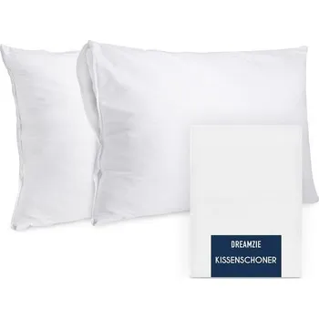 Prostěradlo Dreamzie povlak na polštář 40x80 cm - sada 2 ks - povlak na polštář voděodolný a Oeko-TEX -