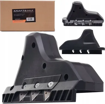 Elektrický hoblík Hoblík na hrany sádrokartonových desek 35° + 3 trapézové čepele - Kraft&Dele