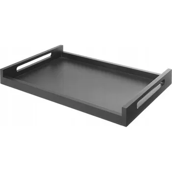 Fine Dine Servírovací tác Roomservice dřevěný černý 603x402 mm