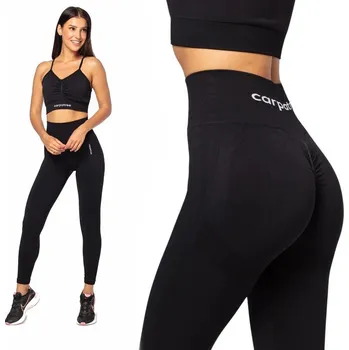 Dámské legíny Dámské sportovní legíny s vysokým pasem Allure Carpatree, velikost S, černé