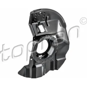 Brzdový kotouč Ochranný plech proti rozstřikování, brzdový kotouč TOPRAN 503 007