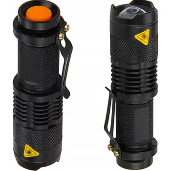 LED TAKTICKÁ SVÍTILNA NABÍJECÍ EXTRA SILNÁ