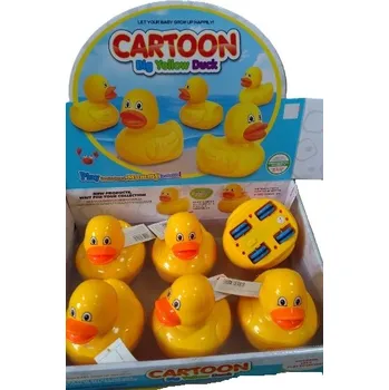 ŽLUTÁ KACHNIČKA jezdící NA KOLEČKÁCH