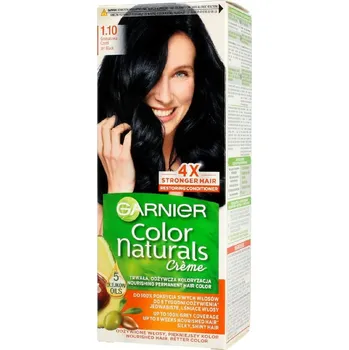 Barva na vlasy GARNIER Color Naturals barva na vlasy 1.10 Granátová Čerň Jet Black