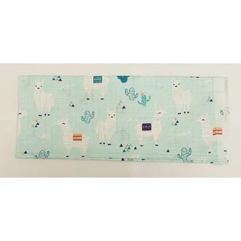 Plena Dětská plena - zelená lama