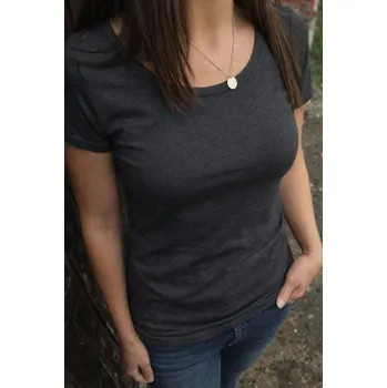 Dámské tričko Kulišárny Dámské tričko basic MELANGE VELIKOST: 34