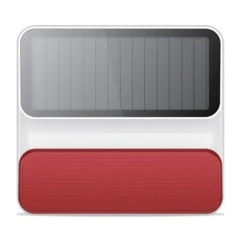 Techly Bezdrátová venkovní siréna se solárním panelem