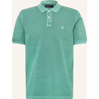 Pánská košile Marc O'polo Pánská Polokošile Z Piké Regular Fit, zelená, 3XL