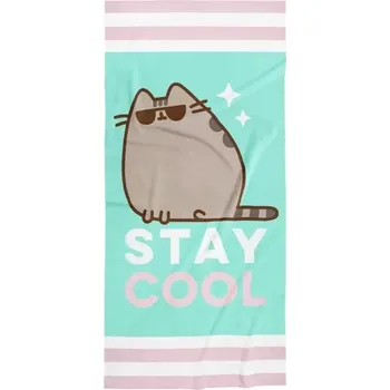 Carbotex Dětská osuška Kočička Pusheen Stay Cool 70 x 140 cm