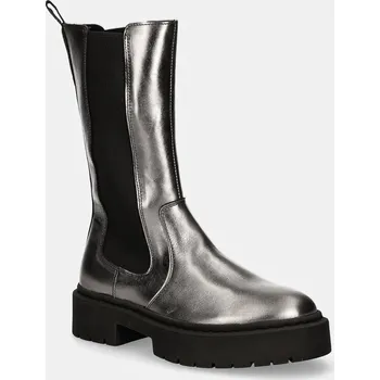 Dámské kozačky Nízké kozačky Steve Madden Ginny SM11003332.C97 stříbrná SLV, EUR 40