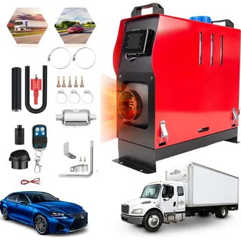 Průmyslové topidlo Nezávislé topení LCD 8KW 12V