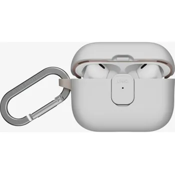 Příslušenství pro sluchátka Uniq Clyde - pouzdro na AirPods Pro 3 šedé/khaki