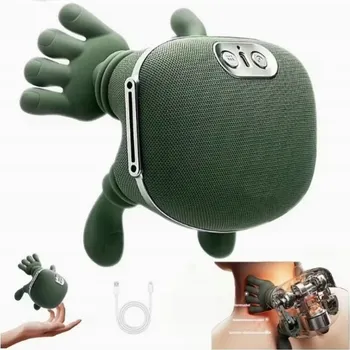 Masážní přístroj MASÁŽNÍ PŘÍSTROJ NA KRČNÍ PÁTEŘ MASÁŽNÍ PŘÍSTROJ NA KRK, Přenosný Masážní Přístroj Shiatsu na krk a záda