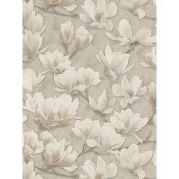Tapeta Tapeta Tapety magnolie 3D Béžová vinylová na Flizelinu