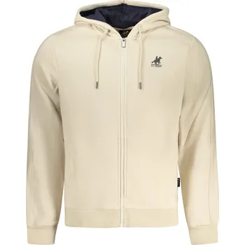 Pánská mikina U.S. Grand Polo AU02822MAGELLANO Pánská mikina s kapucí béžová 3XL