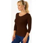 Tričko Babell Manati 3/4 S-2XL XXL hnědé