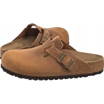 Dámské pantofle Birkenstock Boston LEOI Cognac 1028310 Velikost 41
