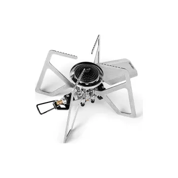 Kávovar MHW-3BOMBER MET Outdoor Cassette Stove - přenosný outdoorový vařič - stříbrný