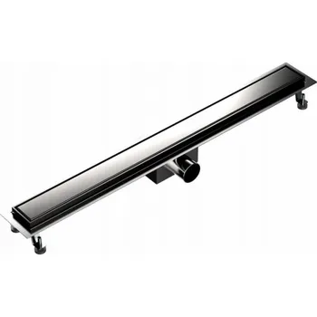 Odvodňovací žlab SpiroFlex 500 liniový sprchový žlab AQUA STEEL LA s leštěným roštem SZGM (S)
