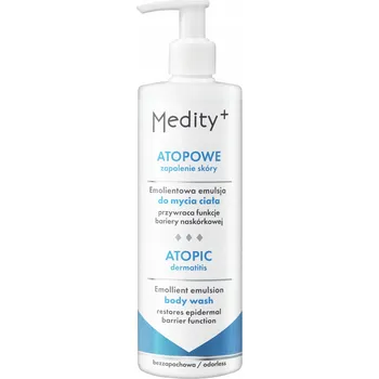 Medity+ ATOPIE Dermatitida Emolienční emulze na mytí těla 190 ml