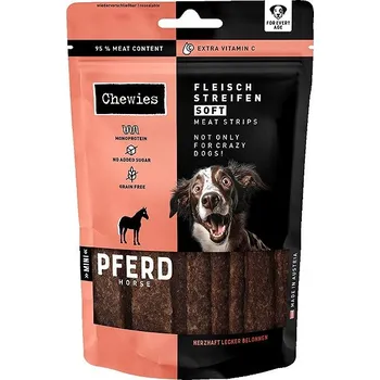 Pamlsek pro psa Chewies Fleischstreifen Soft Koňské maso Mini 70 g
