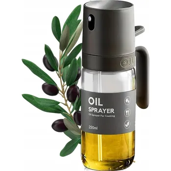 Nádoba na olej a ocet SKLENĚNÝ ROZPRAŠOVAČ NA OLEJ A OCET, ROZPRAŠOVAČ DÁVKOVAČ VE SPREJI 250 ml