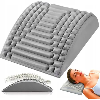 Polštář MASÁŽNÍ POLŠTÁŘ NA ZÁDA A KRK 26° – ÚLEVA OD BOLESTI, KOREKCE DRŽENÍ TĚLA, TPE EVA