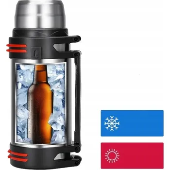 Termoska TERMOSKA TURYSTYCZNY Z PASEKIEM XXL 3L TERMOHRNEK Z NEREZOVÉ OCELI