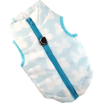 Obleček pro psa VESTA PRO PSA KOČKU OBLEČEK MAŠLIČKY MODRÁ M