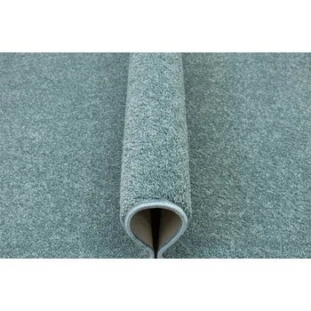 Koberec KOBEREC MODRÝ MĚKKÝ CHLUPATÝ DO POKOJE DO LOŽNICE PUERTO RICO 200x200 cm