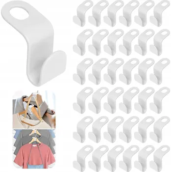 Věšák Háčky na ramínka 50 ks | spojky na ramínka