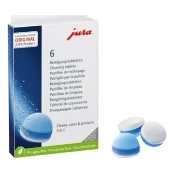 Čisticí tablety JURA - třífázové - 6 ks