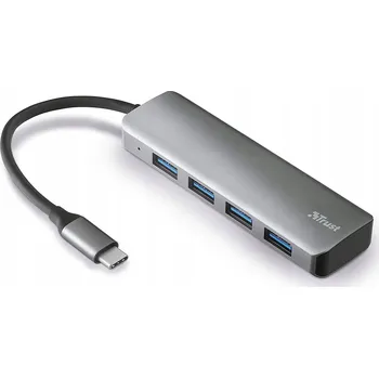 USB hub USB-C Hub Adaptér 4x USB-A 3.2 pro PC Notebook MacBook
