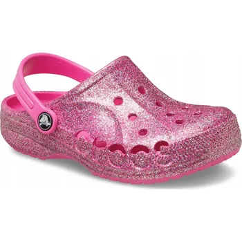 Chlapecké sandály Crocs dětské pantofle plast růžové velikost 33,5