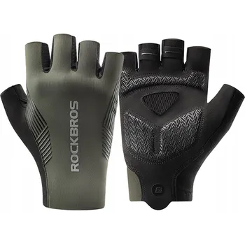 Cyklistické rukavice Cyklistické rukavice Rockbros jaro/léto/podzim, krátké prsty, velikost: XL
