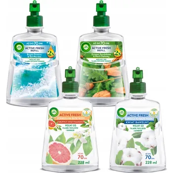 Osvěžovač vzduchu AIR WICK ACTIVE FRESH SADA NÁPLNÍ DO OSVĚŽOVAČE VZDUCHU MIX 4X 228ML