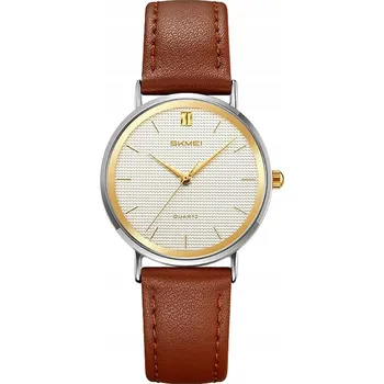 Hodinky Dámské hodinky SKMEI skm.125681c.wm analogové, kožený řemínek, klasické