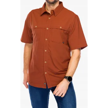 Pánská košile Turistická košile Kavu Cascade Trail - měděná S